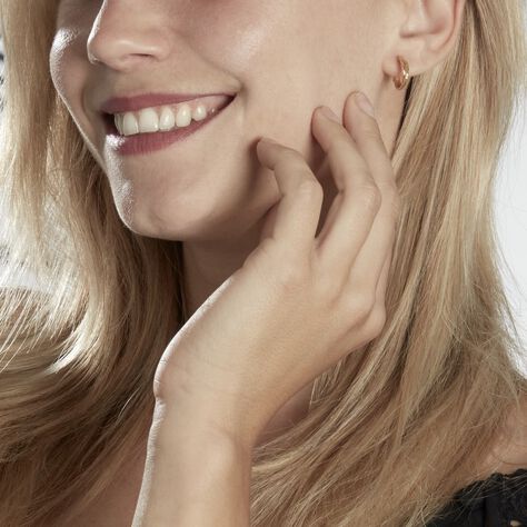 Créoles Maelia Or Jaune - Boucles d'oreilles Créoles Femme | Marc Orian