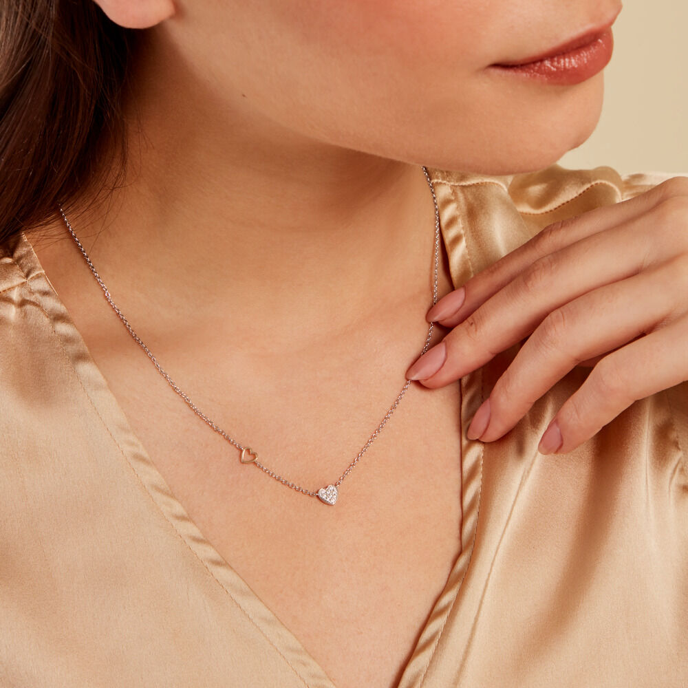 Collier Joia Or Jaune Oxyde De Zirconium - Fête des mères Femme | Marc Orian