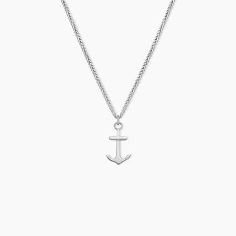 Collier Argent Blanc Day - Colliers fantaisie Homme | Marc Orian