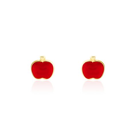 Boucles D'oreilles Puces Eve Or Jaune - Puces Enfant | Marc Orian