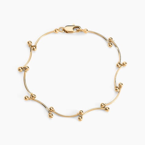 Bracelet Assma Plaqu&eacute; Or Jaune - Bracelets fantaisie Femme | Marc Orian