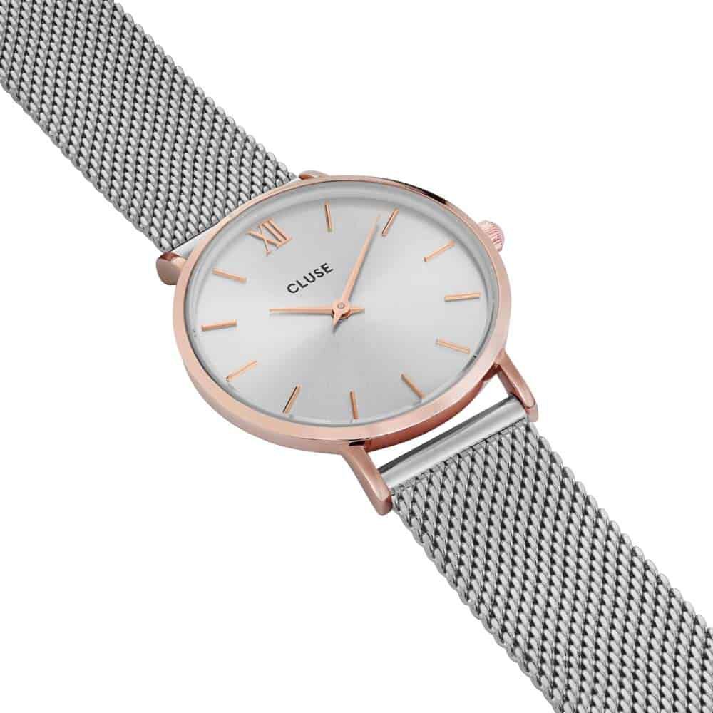 Montre Cluse Minuit Argent - Montres &eacute;tanches Femme | Marc Orian