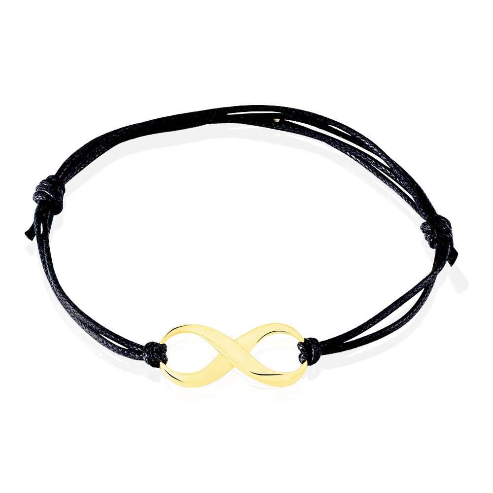 Bracelet Infini Or Jaune - Bracelets cordons Femme | Marc Orian