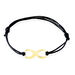 Bracelet Infini Or Jaune - Bracelets cordons Femme | Marc Orian