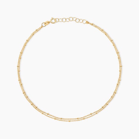 Cha&icirc;ne De Cheville Dudel Or Jaune - Chaines de cheville Femme | Marc Orian