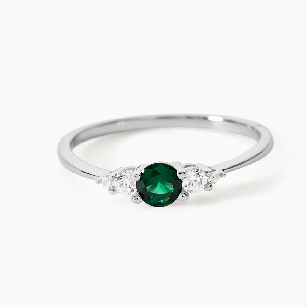 Bague Maiwen Argent Blanc Oxyde De Zirconium - Bijoux fantaisie Femme | Marc Orian