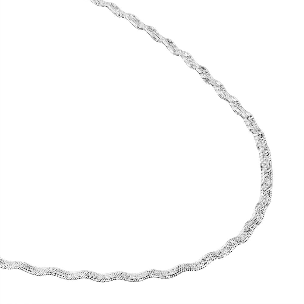 Collier Leonte Argent Blanc - Chaines Femme | Marc Orian