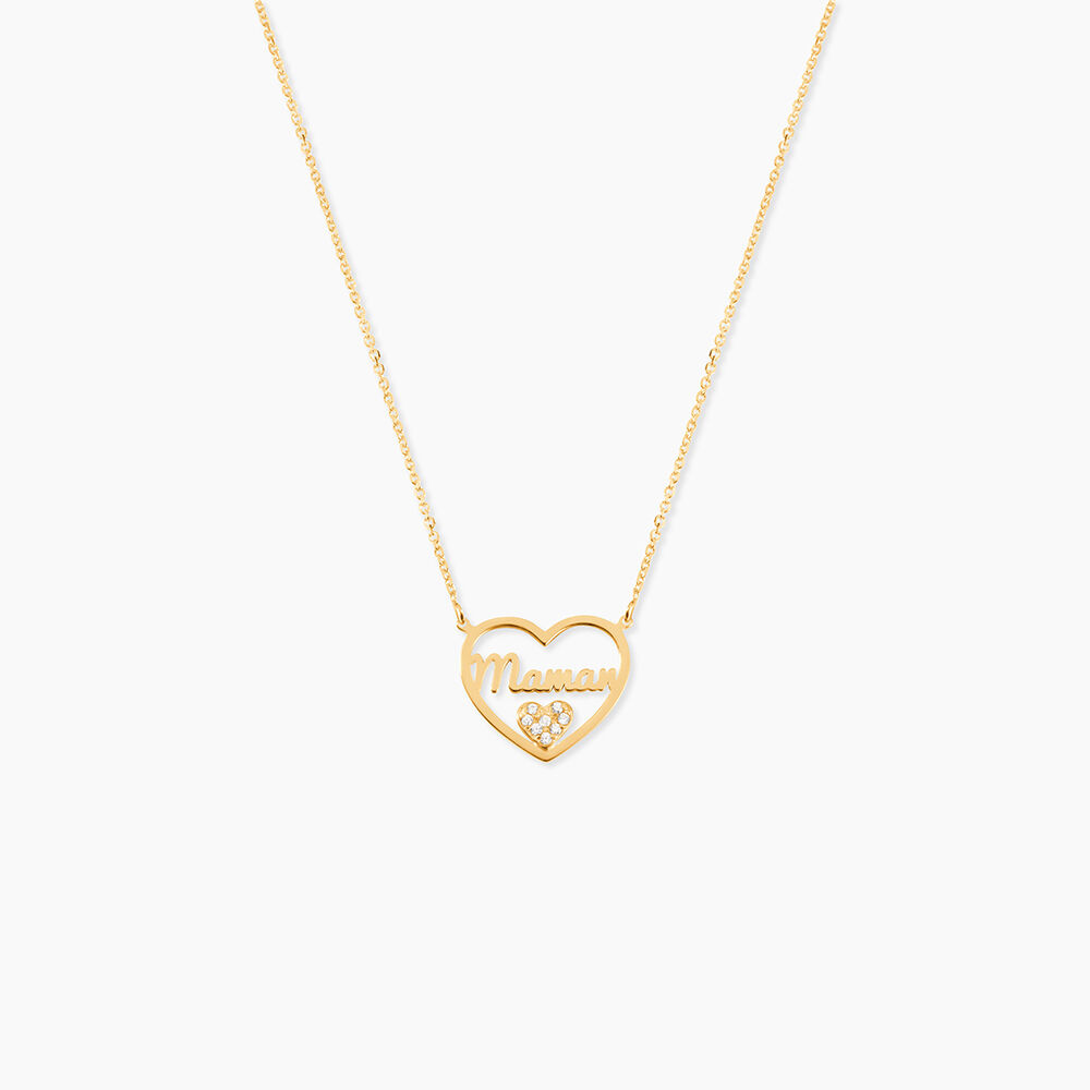 Collier Verohanta Or Jaune Oxyde De Zirconium - Colliers avec pierres Femme | Marc Orian