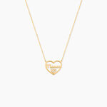 Collier Verohanta Or Jaune Oxyde De Zirconium - Colliers avec pierres Femme | Marc Orian