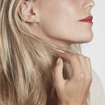 Boucles D'oreilles Pendantes Bartolomea Feuille Or Jaune Oxyde - Pendantes Femme | Marc Orian