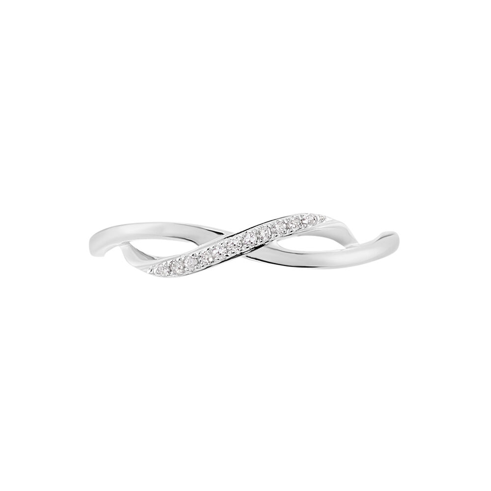 Bague Smina Or Blanc Diamant - Bagues pierres précieuses Femme | Marc Orian