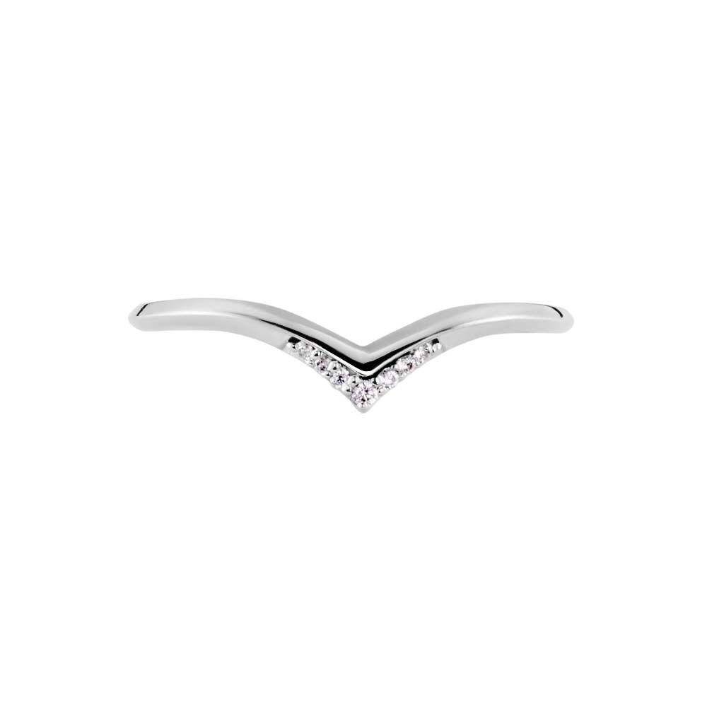 Bague Tami Argent Blanc Oxyde De Zirconium - Bagues avec pierre Femme | Marc Orian