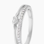 Bague Melanie Argent Blanc Oxyde De Zirconium - Bijoux fantaisie Femme | Marc Orian