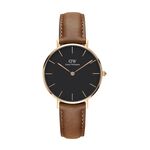 Montre Daniel Wellington Classic Dhuram Noir - Montres &eacute;tanches Femme | Marc Orian