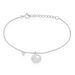 Bracelet Denzel Argent Blanc Oxyde De Zirconium - Bracelets Medailles Femme | Marc Orian