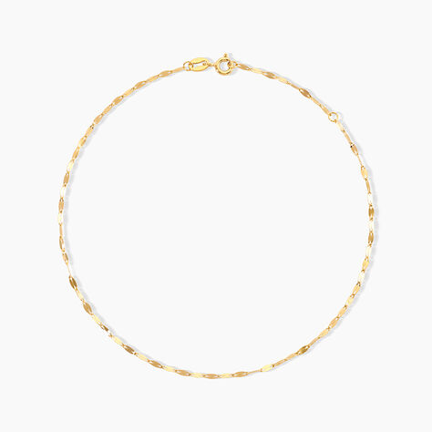 Cha&icirc;ne De Cheville Zaig Argent Dor&eacute; A L'Or 750/1000 - Chaines de cheville Femme | Marc Orian
