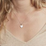 Collier Adoucha Argent Blanc Oxyde De Zirconium - Colliers avec pierres Femme | Marc Orian