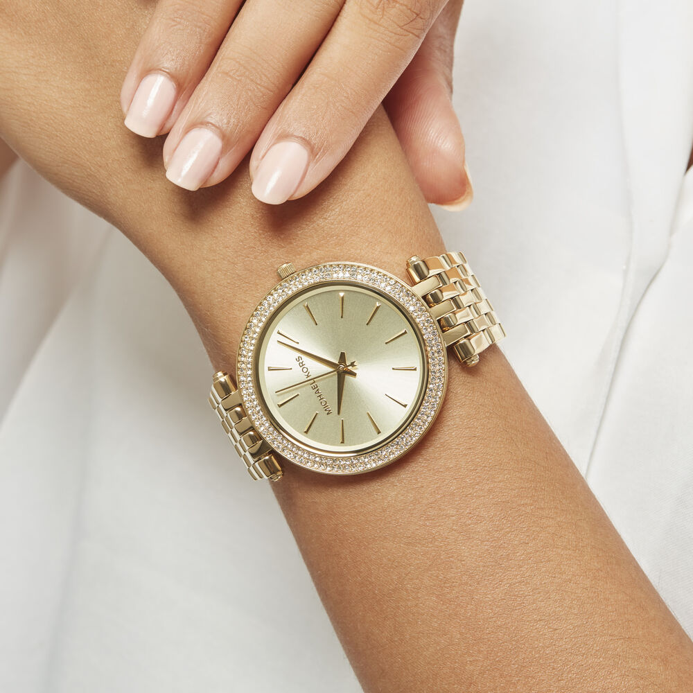 Montre Michael Kors Darci Champagne - Montres étanches Femme | Marc Orian