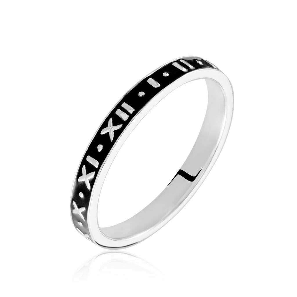 Bague Ilyan Argent Blanc - Bagues Homme | Marc Orian