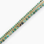 Bracelet Athena Acier Dor&eacute; Jaspe Africain - Bracelets cha&icirc;nes Femme | Marc Orian