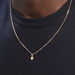 Pendentif Eudocie Coeur Mat Et Brillant Or Jaune - Pendentifs Famille | Marc Orian