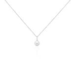 Collier Mathie Argent Blanc Perle De Culture Et Oxyde De Zirconium - Colliers avec pierres Femme | Marc Orian