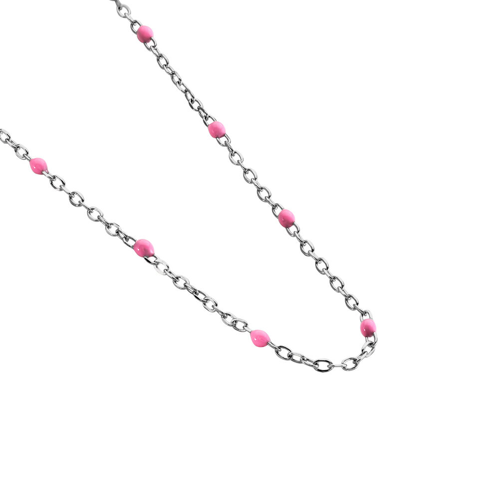 Collier Molly Argent Blanc - Colliers Femme | Marc Orian