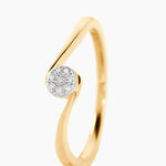 Bague Vreni Or Jaune Diamant - Parures de mariage Femme | Marc Orian