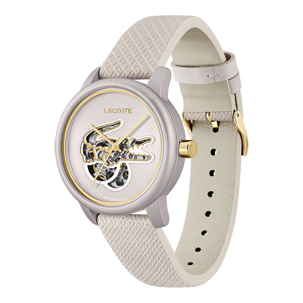 Montre Lacoste .12.12 Automatique Argent&eacute; - Montres automatiques Femme | Marc Orian