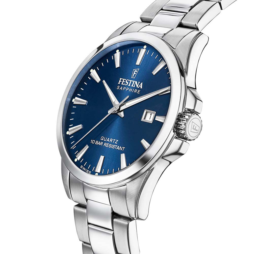 Montre Festina Swiss Made Bleu London - Montres classiques Homme | Marc Orian