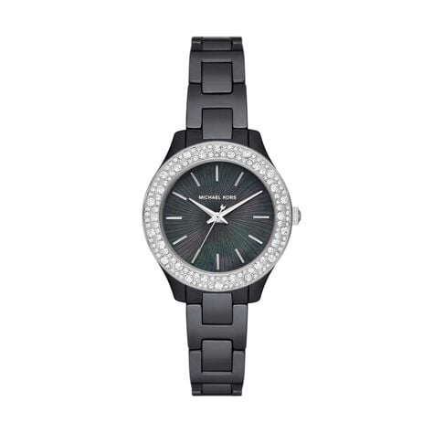 Montre Michael Kors Liliane Noir - Montres étanches Femme | Marc Orian