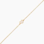 Bracelet Amaryllis Coeur Or Jaune Nacre - Bracelets cha&icirc;nes Enfant | Marc Orian