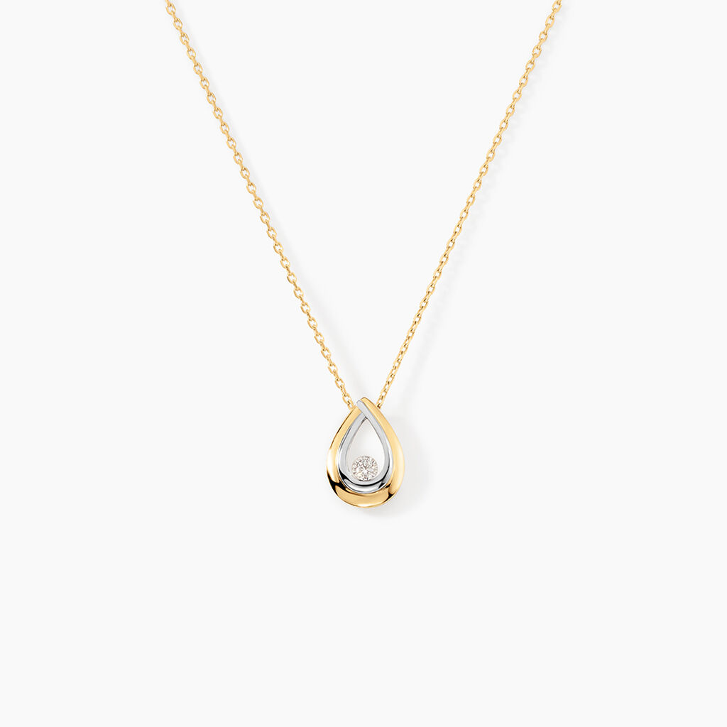 Collier Dullovius Or Jaune Diamant - Colliers avec pierres Femme | Marc Orian