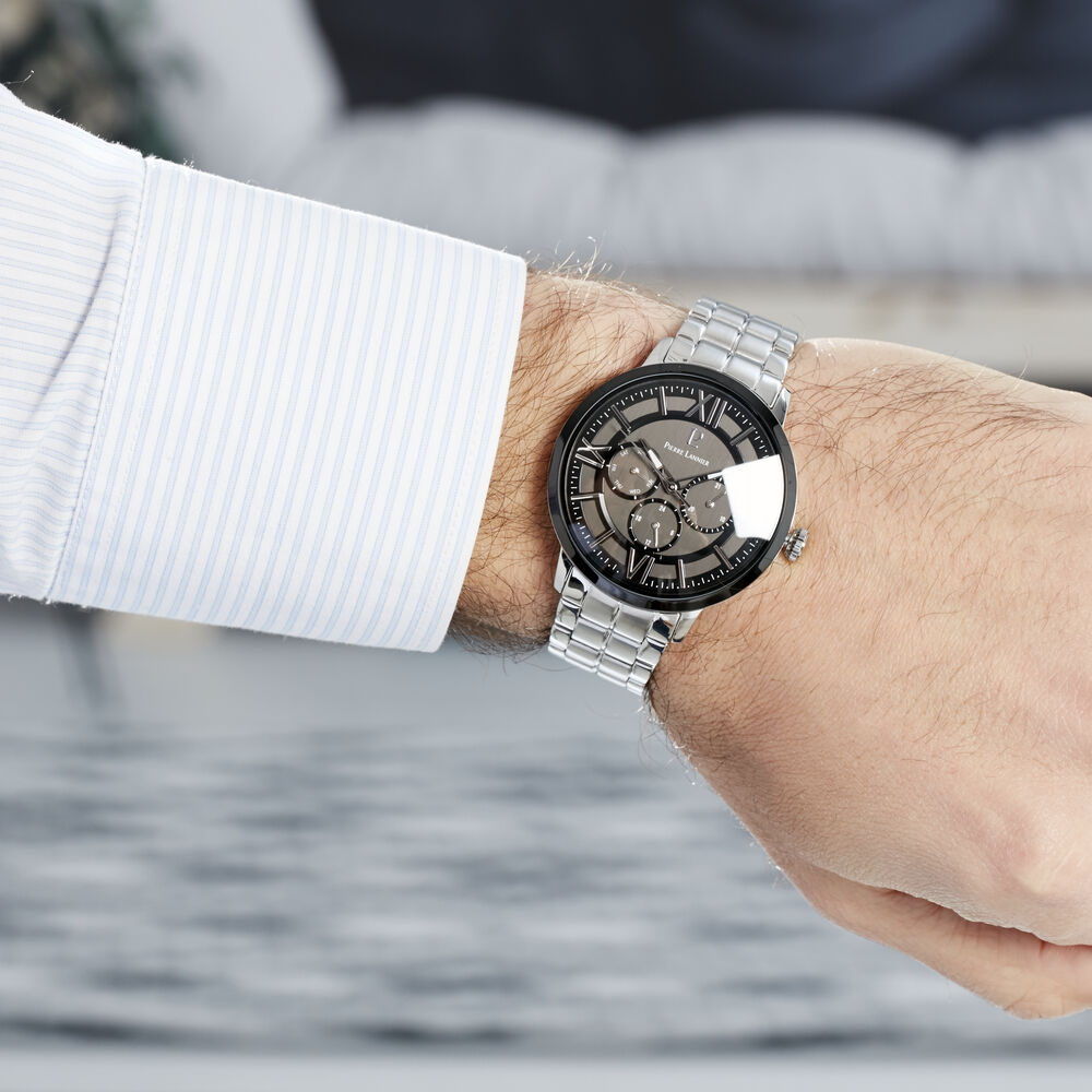 Montre Pierre Lannier Collection Beaucour Noir - Montres étanches Homme | Marc Orian
