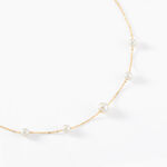 Collier Or Jaune Yolanda Perles De Culture - Colliers avec pierres Femme | Marc Orian