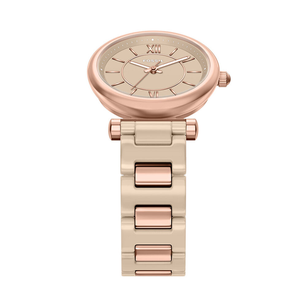 Montre Fossil Carlie 38 Beige - Montres &eacute;tanches Femme | Marc Orian