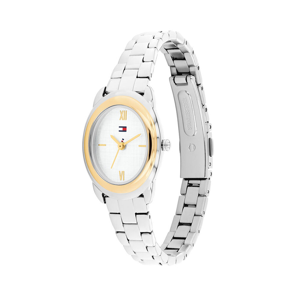 Montre Tommy Hilfiger Demi Oval Argent&eacute; - Montres &eacute;tanches Femme | Marc Orian