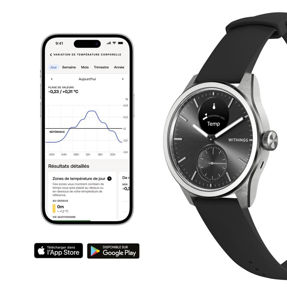 Montre Connectée Withings Scanwatch 2 - Montres connectées Famille | Marc Orian