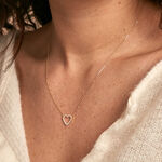 Collier Or Jaune Ansel Oxyde De Zirconium - Colliers avec pierres Femme | Marc Orian