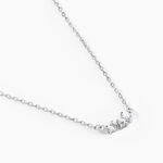Collier Mariko Argent Blanc Oxyde De Zirconium - Colliers avec pierres Femme | Marc Orian