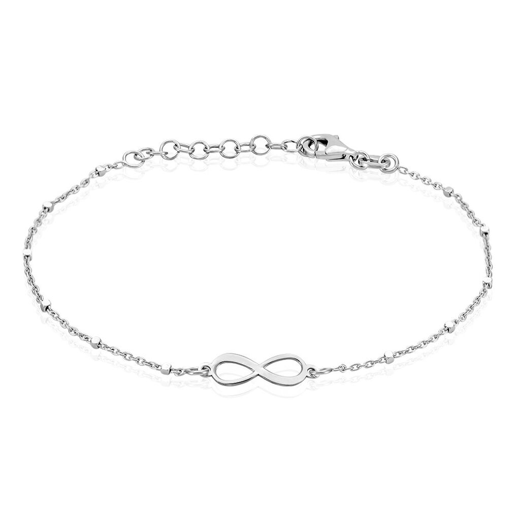 Bracelet Ayelet Argent Blanc - Bracelets fantaisie Femme | Marc Orian