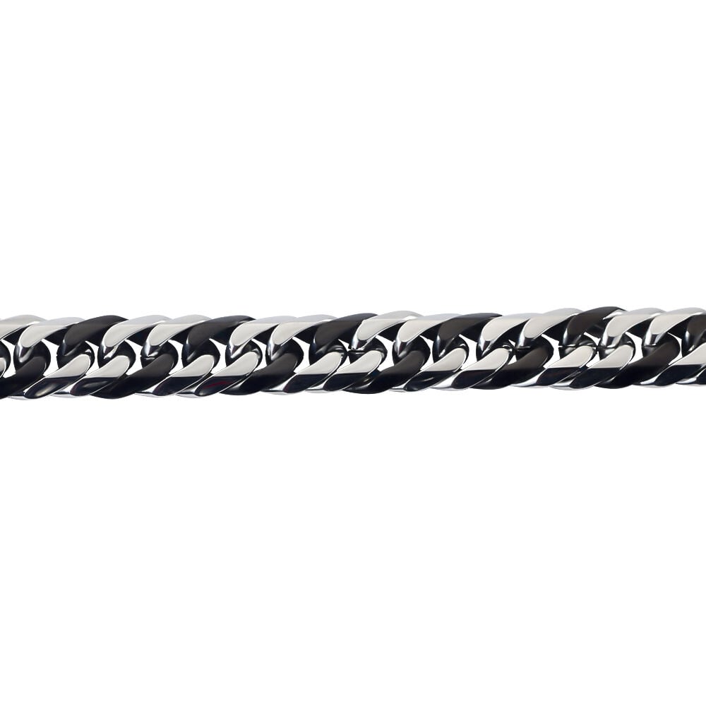 Bracelet Mauricio Acier Bicolore - Bracelets chaînes Homme | Marc Orian