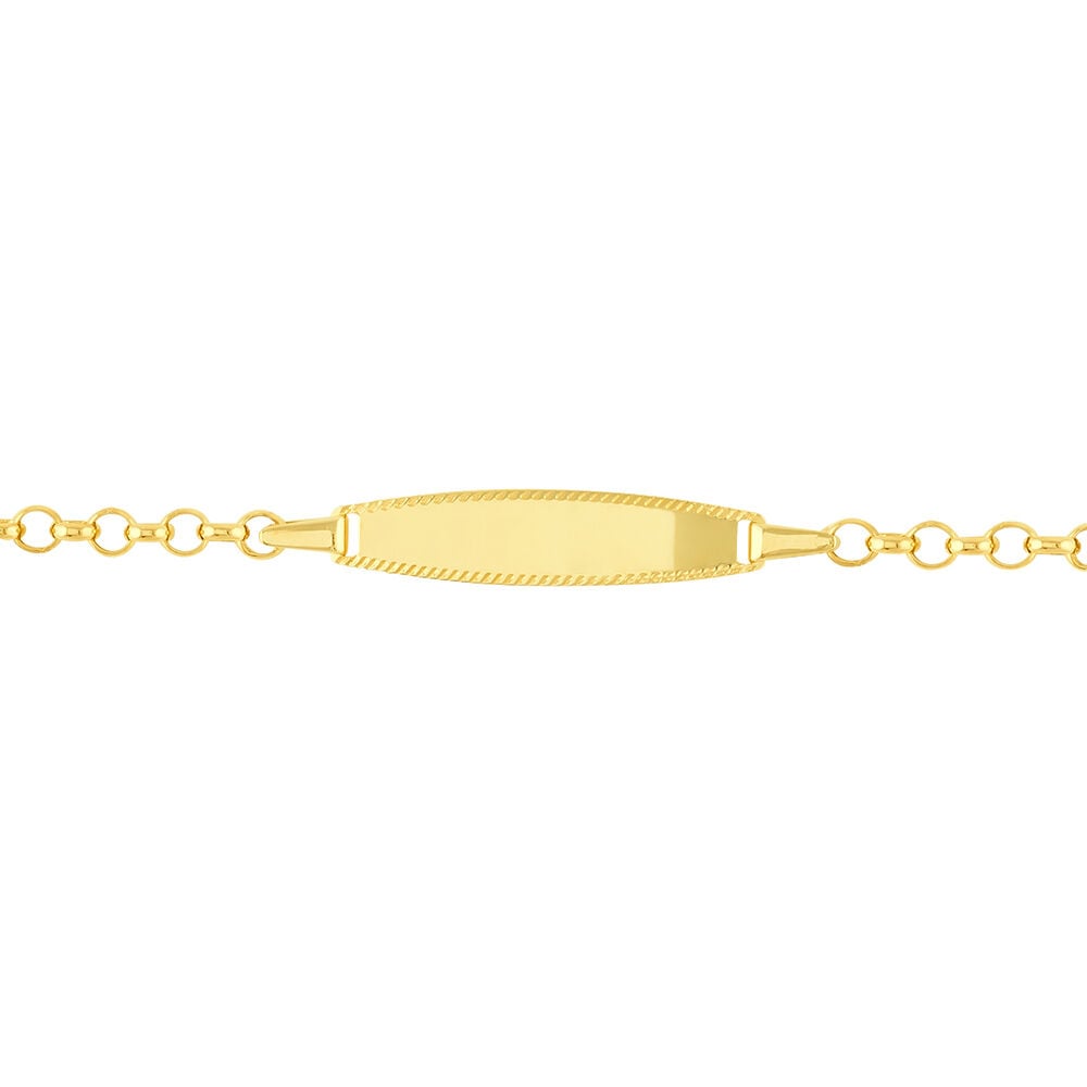 Bracelet Identité Marcel Or Jaune - Gourmettes Enfant | Marc Orian