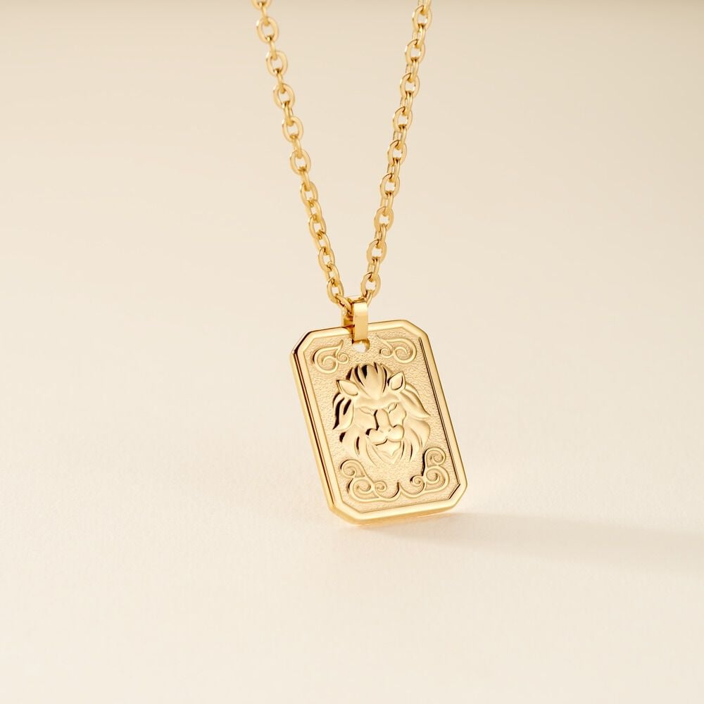 Collier Phebus Him Acier Jaune - Colliers fantaisie Homme | Marc Orian