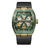 Montre Montignac Tonneau Automatique Vert