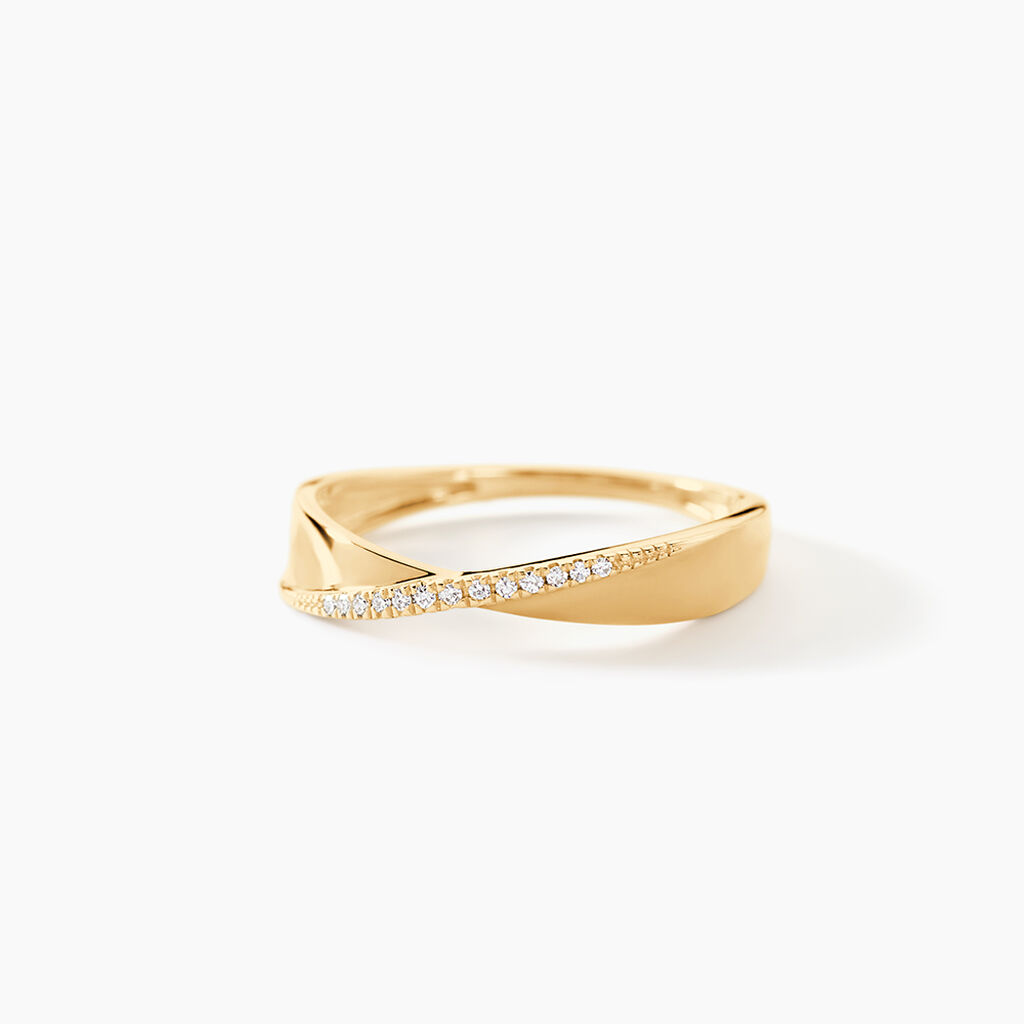 Bague Suzie Or Jaune Diamant - Bagues pierres pr&eacute;cieuses Femme | Marc Orian