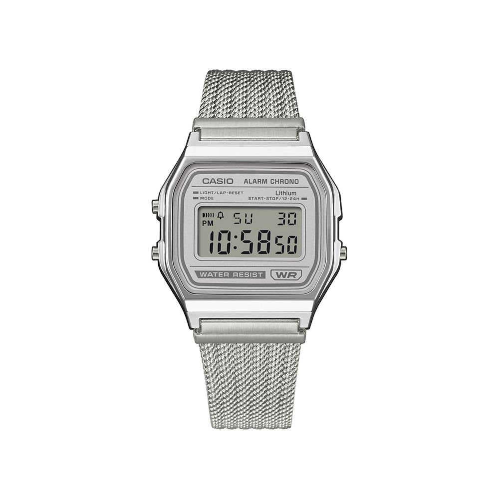 Montre Casio Collection A158W - Montres maille milanaise Unisex | Marc Orian