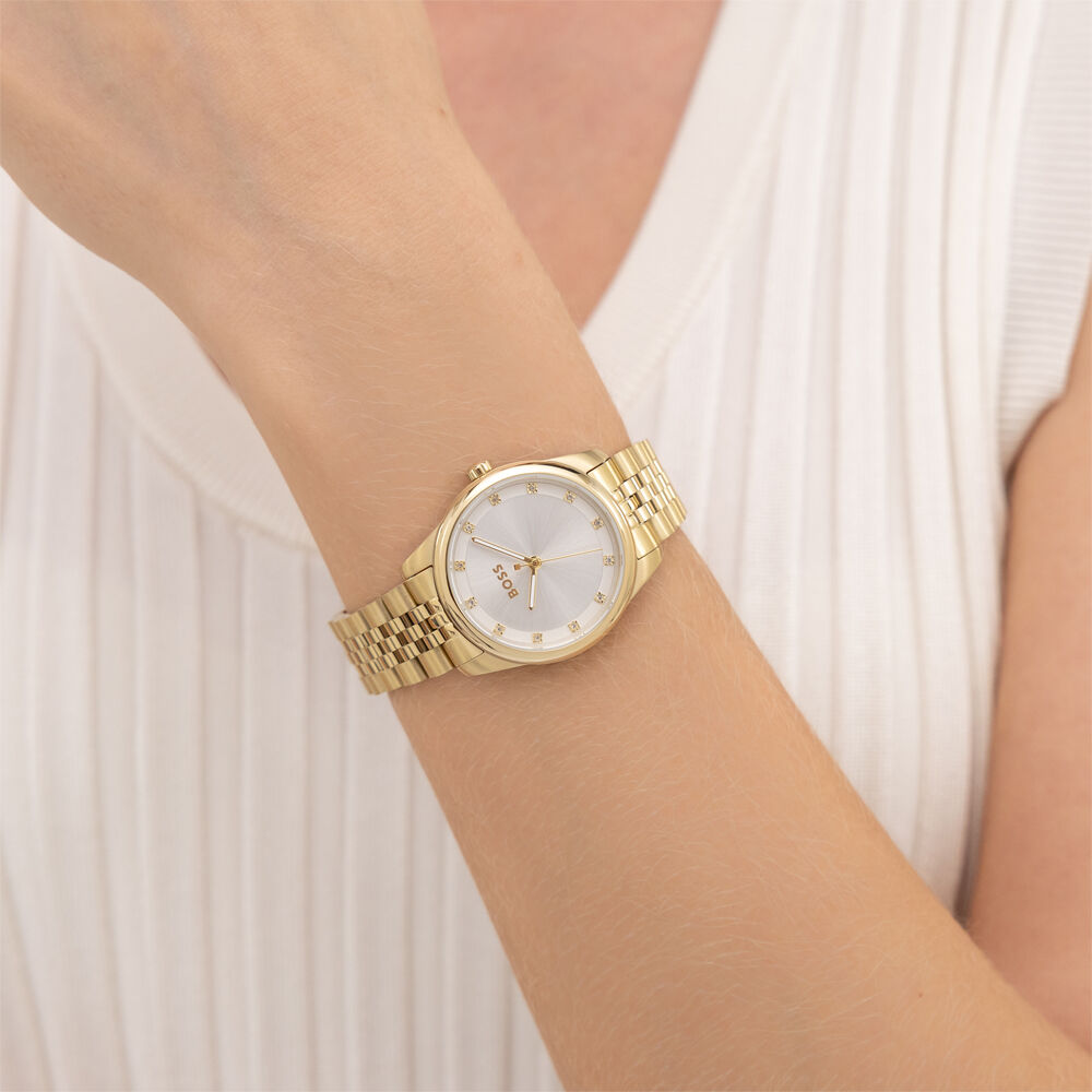 Montre Boss Graceful Precious Argenté - Montres Femme | Marc Orian