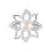 Broche Bonifacio Argent Blanc Oxyde De Zirconium - Broches Femme | Marc Orian