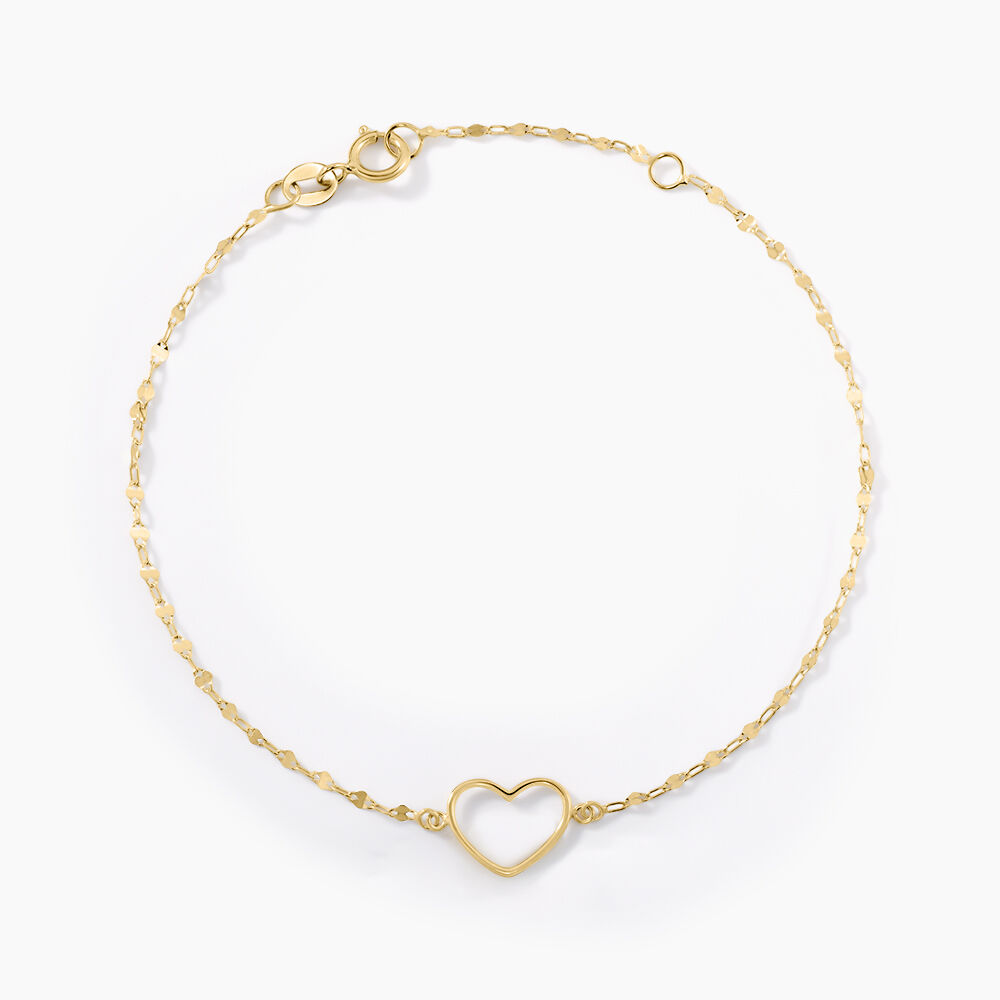 Bracelet Cuore Or Jaune - Bracelets cha&icirc;nes Femme | Marc Orian